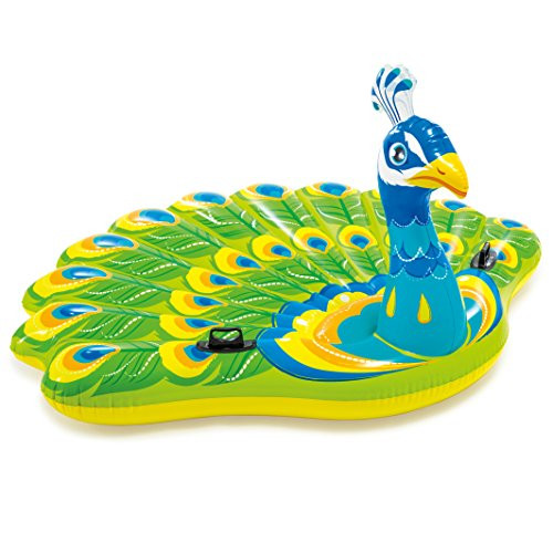 Intex Peacock Inflatable Island, 76" X 64" X 37", for Ages 6+