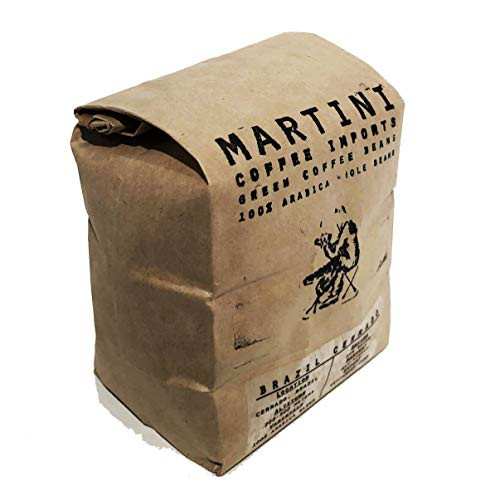 1LB - Unroasted Green Coffee Beans - Single Origin - Brazil Cerrado