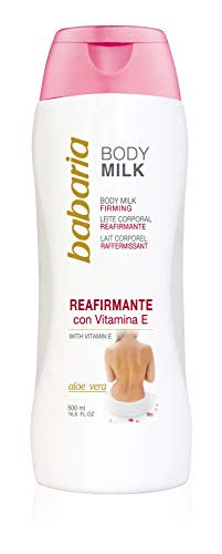Babaria Aloe Vera Firming Body Care With Aloe Vera -Firming Bodymilk with Vitamin E- 17 oz