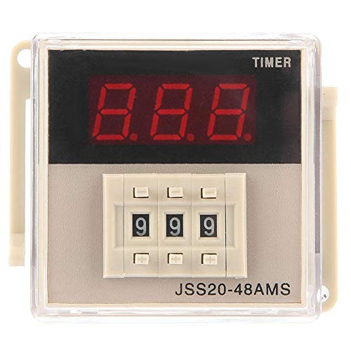 AC 220V JSS20-48AMS Digital Display Power On Delay Timer Relay Time Range 1-999S