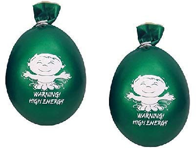 2 ISOFLEX Massage Stress Balls -Therapy Fidget Anxiety Stress Reliever -Green Expression-