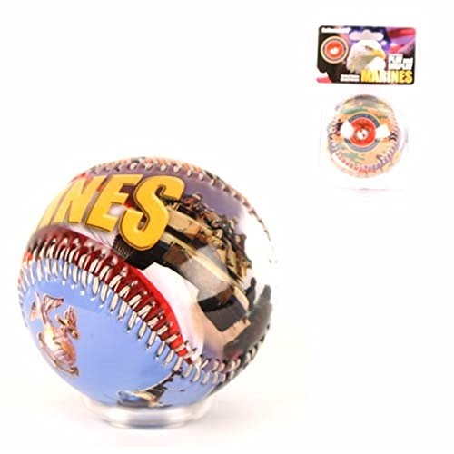 U.S. MARINE CORPS USMC ARMED FORCES PLAY AND DISPLAY BASEBALL