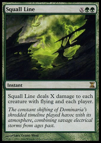 Magic The Gathering - Squall Line - Time Spiral