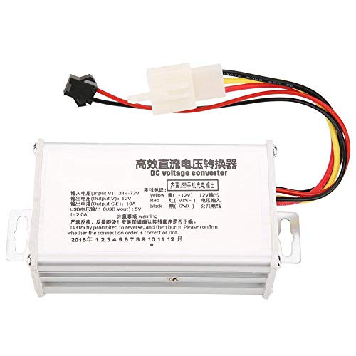 DC Converter DC Converter Step-Down Power Supply Module 24V-72V to 12V10A  and  USB Output 5V2A