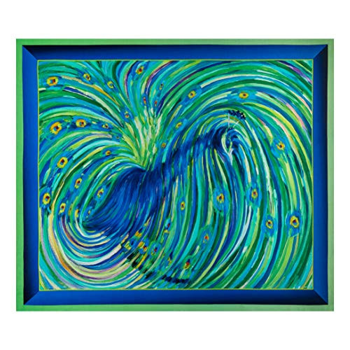 QT Quilt Fabrics Artworks Xi Ombre Peacock 36 Panel Multi