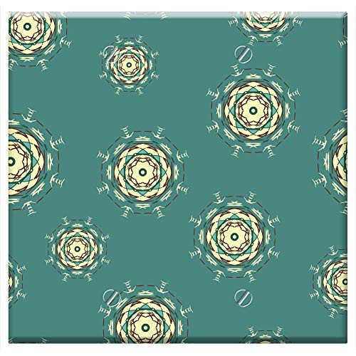 Double Blank Wall Plate Cover - Circle Vector Background Abstract Design 13 Double Blank Wall Plate Cover - Circle Vector Background Abstract Design 13