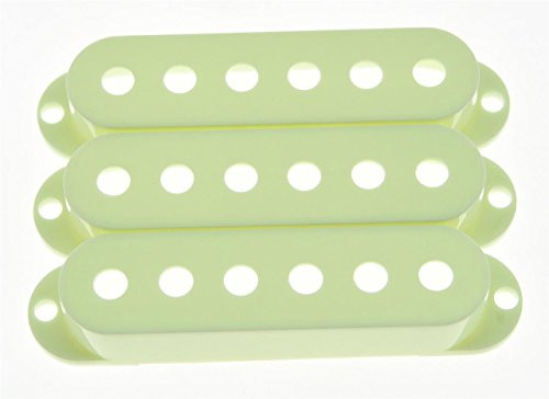 KAISH Mint Green ST Strat Style Guitar Pickup Covers 3 Single Coil for Fender Stratocaster