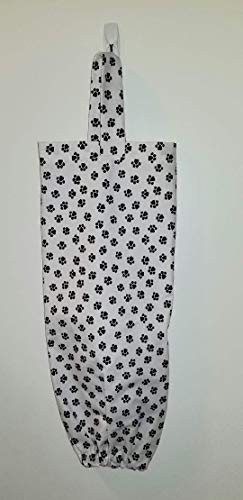 Grocery Bag Holder Plastic Bag Holder Bag Dispenser Dog Print Dog Paws