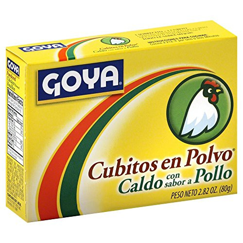 Goya Chicken Bouillon Cubes 2.82 OZ-Pack of 4-