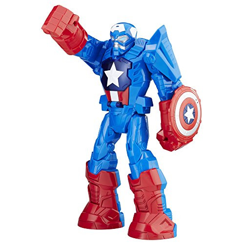 Playskool Heroes Marvel Super Hero Adventures Mech Armor Captain America Playskool Heroes Marvel Super Hero Adventures Mech Armor Captain America