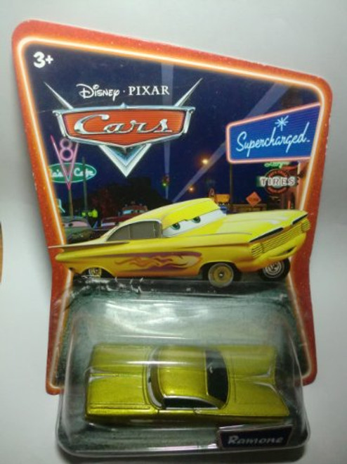 Disney -Mattel- Mattel Cars Pixar Cars Ramone Yellow Supercharged -There is Reason- -Japan Import-