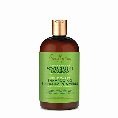 Sheamoisture Shampoo Moringa Avocado Power Greens 13 Fl Oz