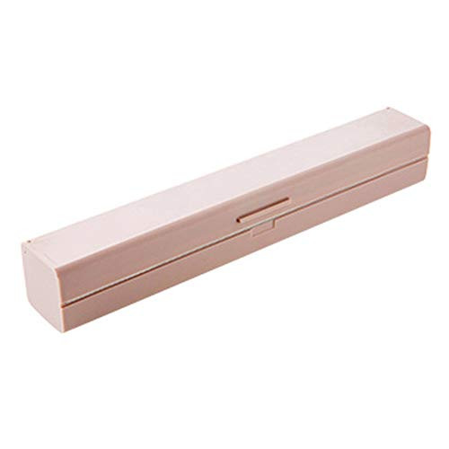MSKJ Plastic Wrap Dispenser Multipurpose Plastic Wrap Aluminum Foil Wax Paper Cutter Cutting Box