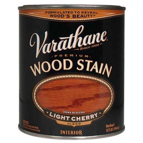 Varathane 211720H Premium Wood Stain, Quart, Light Cherry