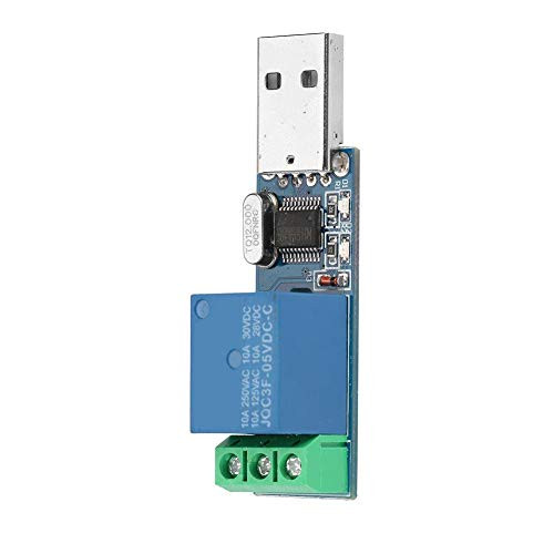 Smart Control Switch Double-Sided Circuit Board USB Relay Module Jog Self-Locking Microcontroller Chips USB Relay Control Switch for Home Industry