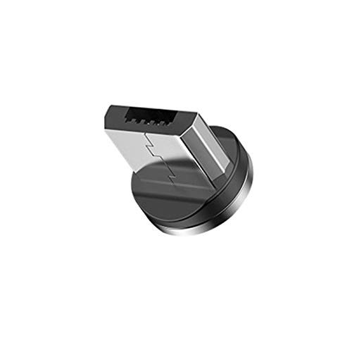 MOHALIKO Magnetic Charging Cable Magnetic USB Charging Cable Magnetic Adsorption 5A Fast Charging Cable Wire Micro USB Type-C PlugCompatible with USB Type C Smartphone Micro USB Charge Plug Only