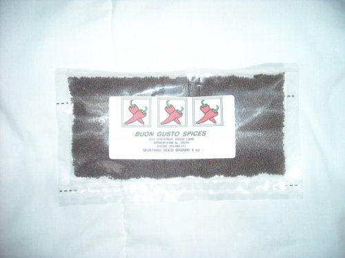 Brown Mustard Seed whole 4oz