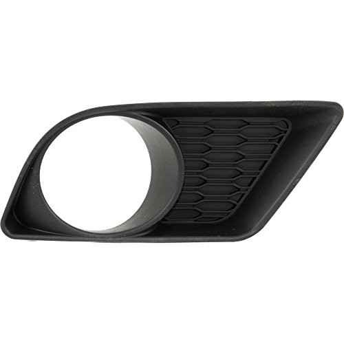 Fog Light Molding compatible with Dodge Charger 11-14 Right Side Bezel Textured w/Fog Light Hole SE/SXT Models