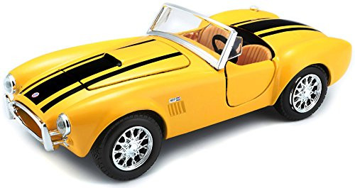 Maisto 1:24 Scale 1965 Shelby Cobra 427 Diecast Vehicle (Colors May Vary)