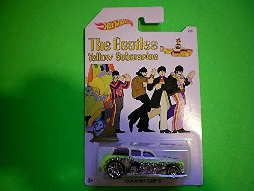 2016 Hot Wheels The Beatles Yellow Submarine COCKNEY CAB Rare