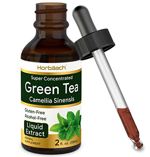 Green Tea Extract - 2 fl oz - Super Concentrated Liquid Supplement - Alcohol Free Vegetarian Non-GMO Gluten Free - by Horbaach Green Tea Extract - 2 fl oz - Super Concentrated Liquid Supplement - Alcohol Free Vegetarian Non-GMO Gluten Free - by Horbaach