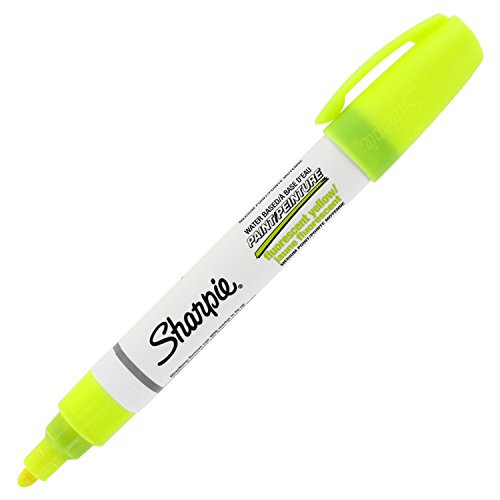 Sharpie Water-Based Paint Marker - Medium - Fluorescent Yellow