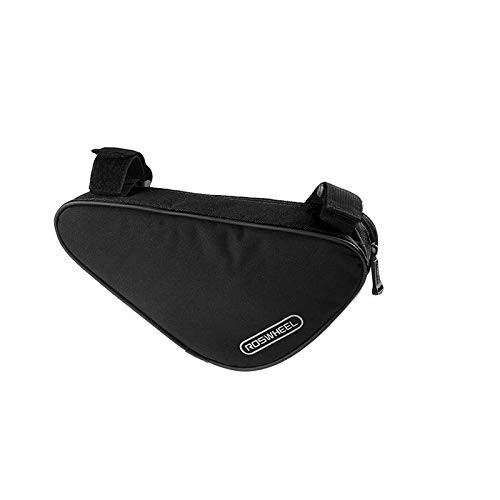 Roswheel Triangle Cycling Bicycle Front Tube Frame Bag Mountain Bike Pouch Black