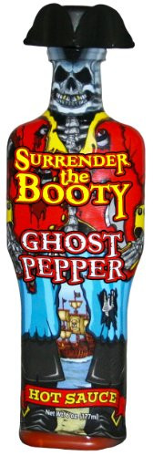 Surrender the Booty Hot Sauce -Ghost Pepper-