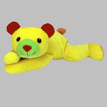TY Pillow Pal - HUGGY the Bear -Yellow Version-