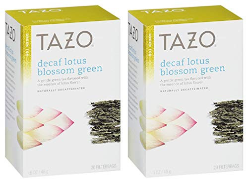 Tazo Decaf Lotus Blossom Green Tea 2-pack40 Tea Bags.