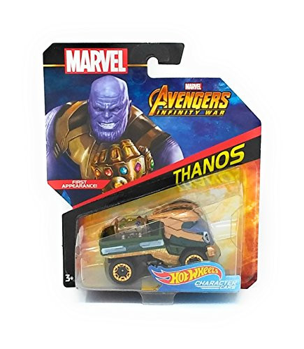 Hot Wheels Marvel Character Car Thanos (Infinity War) Die-Cast Vehicle
