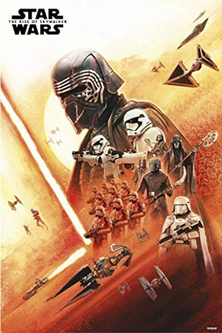 POSTER STOP ONLINE Star Wars Episode IX - The Rise of Skywalker - Movie Poster -Kylo Ren and The Dark Side- -Size 24 x 36- POSTER STOP ONLINE Star Wars Episode IX - The Rise of Skywalker - Movie Poster -Kylo Ren and The Dark Side- -Size 24 x 36-