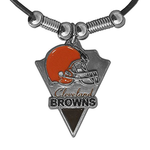 NFL Siskiyou Sports Fan Shop Cleveland Browns Classic Cord Necklace 28 inch Team Color NFL Siskiyou Sports Fan Shop Cleveland Browns Classic Cord Necklace 28 inch Team Color