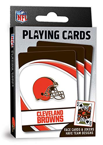 MasterPieces NFL Cleveland Browns Playing Cards 2.5 inch x 3.5 inch