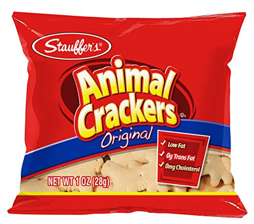 Stauffers Animal Crackers Original 1oz. Snack Packs -Set of 20-