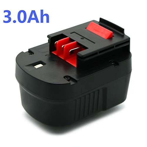 Upgraded 3000mAh Power-Ing 12V HPB12 Replacement Battery for Black and Decker Firestorm FS120B FSB12 FS120BX XD1200 b&d 12 Volt Cordless Drill Battery Pack A1712 A12 A12-XJ A12EX