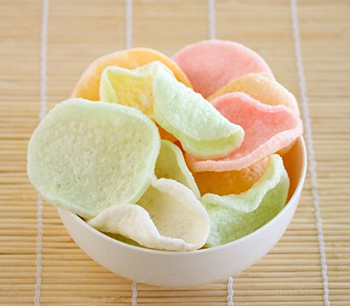 Uncooked Prawn Flavor Chip 8 oz Pack of 2 By KC Commerce