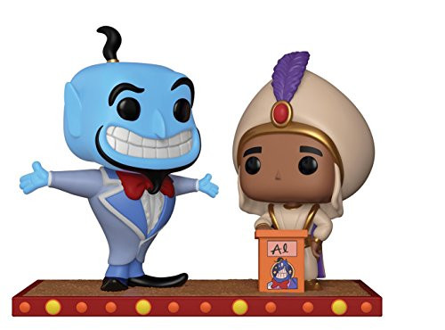 Funko Pop Disney: Movie Moment: Aladdin Genie Collectible Figure, Multicolor