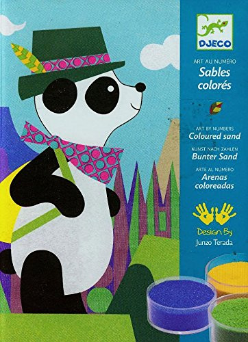 Djeco Panda and Friend Sand Art Kit