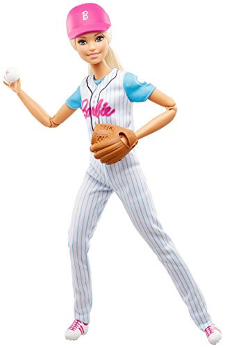 Barbie Made to Move Baseball Player Doll