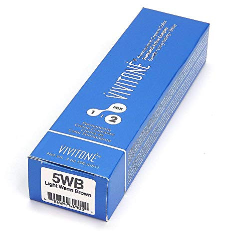 VIVITONE Permanent Cream Color 5WB -Light Warm Brown-