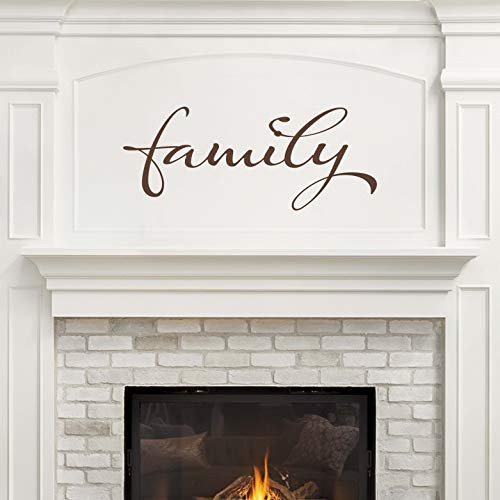 Vinyl Quote Me Family Wall Decal - Family Wall Decor - Family Wall Decals - Living Room Wall Decor - Family Picture Wall - 22x9-Brown Vinyl Quote Me Family Wall Decal - Family Wall Decor - Family Wall Decals - Living Room Wall Decor - Family Picture Wall - 22x9-Brown