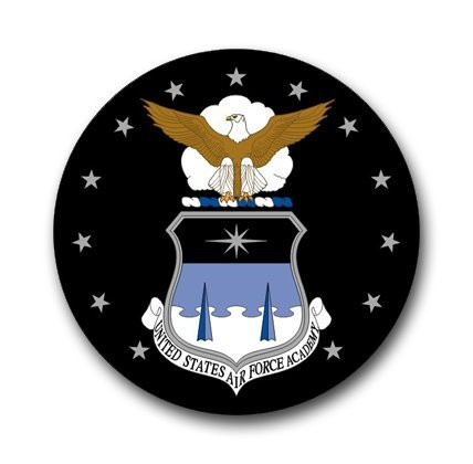 MAGNET US Air Force Academy Circle Decal Magnetic Sticker 5.5 inch