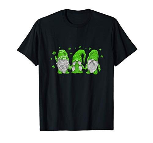Green Sweater Gnome St. Patricks Day Irish Gnome T-Shirt