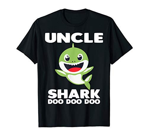 Uncle Shark T-Shirt Doo Doo Mommy Auntie Daddy Baby Tee T-Shirt Uncle Shark T-Shirt Doo Doo Mommy Auntie Daddy Baby Tee T-Shirt
