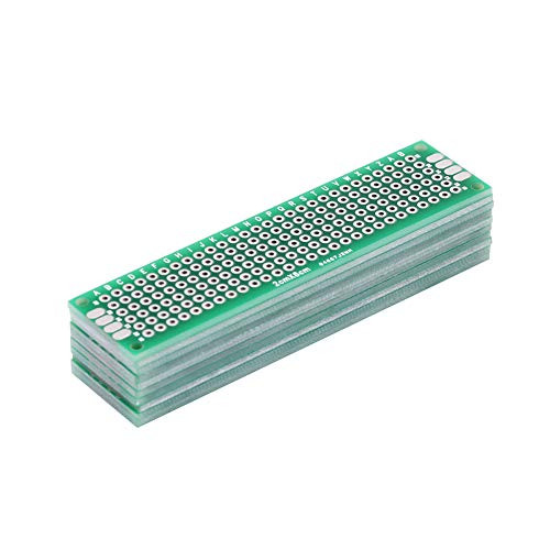 ?2021 New Years Special?Double Sides Prototyping DIY PCB Circuit Board 2cm x 8cm Double Sides Prototyping DIY Soldering Universal PCB Circuit Board
