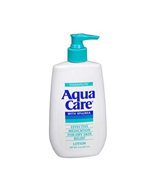 Aqua Care Lotion for Dry Skin with 10 Percent Urea - 8 fl oz