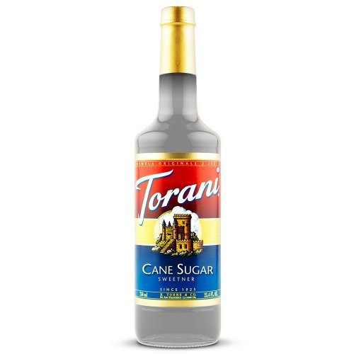 Torani Cane Sugar Sweetener Syrup 750 ml