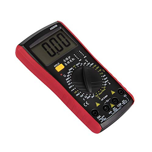 VVU Plastic Shell LCD Ohm Display AC DC Voltmeter Ammeter Digital Multimeter