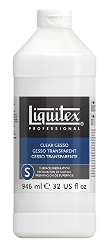 Liquitex 7632  Professional Clear Gesso Surface Prep Medium, 32-oz